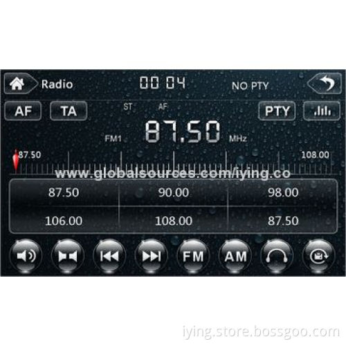 Car DVD Player for Mitsubishi Pajero L100 with 3G, Bluetooth, iPod